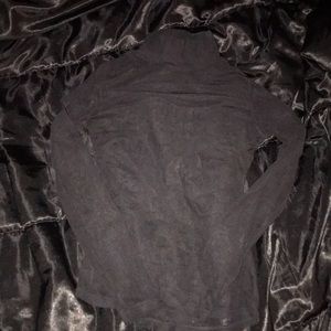 Mesh turtleneck long sleeve